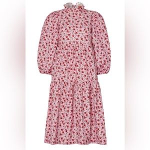 Kitri x Jessie Bush Pink Midi Floral Dress🌹🌸